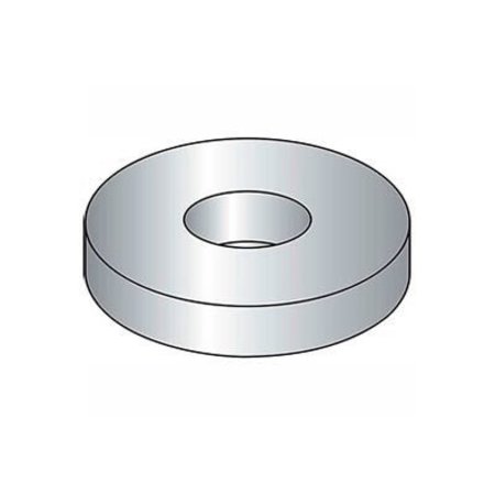 TITAN FASTENERS 5/16in Flat Washer - 3/8in I.D. - .064/.104in Thick - Steel - Zinc - Grade 2 - USS - Pkg of 1 Lb. HMD05#1